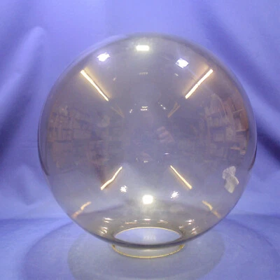 Ersatzglas Lampenschirm Glaskugel Ø150mm,Gold-Lüster transparent, Öffn.Ø 39/40mm - Bild 1 von 3