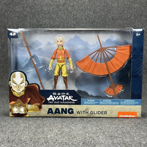 McFarlane Toys Avatar The Last Airbender Aang With Glider 5"  Action Figure New Cover