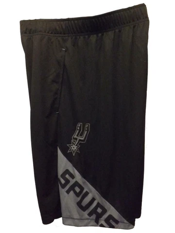 New San Antonio Spurs Mens Sizes S-M-L-XL-2XL Black TX3COOL NBA Shorts Cover