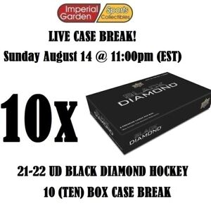 2021-22 BLACK DIAMOND 10 BOX MASTER CASE BREAK #3102 - Colorado Avalanche