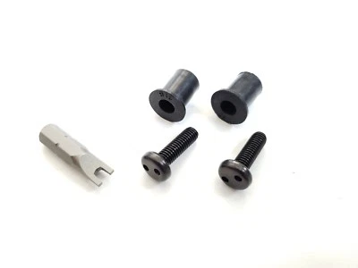 Herrajes de seguridad para Subaru impreza wrx sti matrícula delantera eliminar agujeros Foto 1 de 4