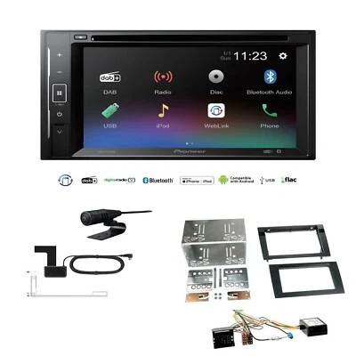 Pioneer Autoradio Bluetooth DAB DVD für Seat Exeo ab 2009 schwarz inkl Canbus - Bild 1 von 4