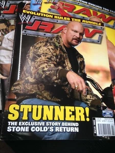 WWE WWF RAW Magazine March 2005 - Stone Cold Steve Austin - Picture 1 of 2