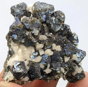 ++ GALENA, CHALKOPYRIT, DOLOMIT SWEETWATER MINE, REYNOLDS COUNTY, MISSOURI ++ - Bild 1 von 11