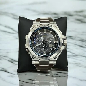 Casio G-Shock MT-G MTG-G1000D-1A2JF GPS Solarbetriebenes Radio Schwarz×Blau Japan - Bild 1 von 7