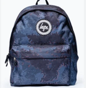 Hype Rucksack Rucksack Schultasche digital rote Linie BRANDNEU Sport - Bild 1 von 1