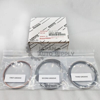 OEM GENUINE TOYOTA 4RUNNER TACOMA FJ CRUISER 4.0L PISTON RING SET 13011-0P020 - Image 1 of 4