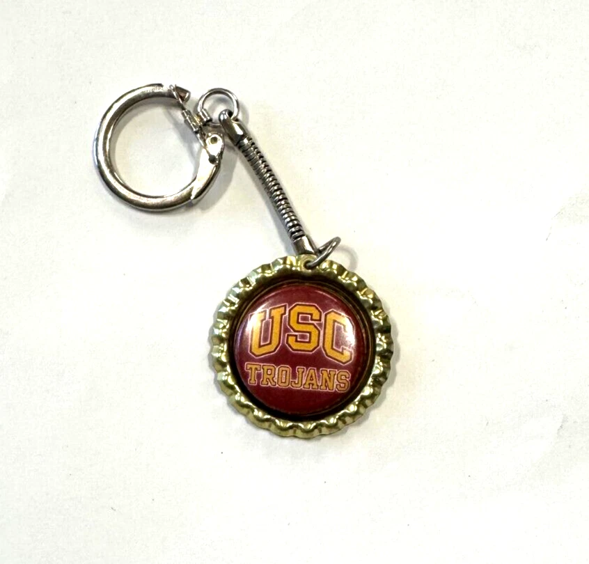Beautiful USC Trojans inspired keychain. - Image 1 of 1