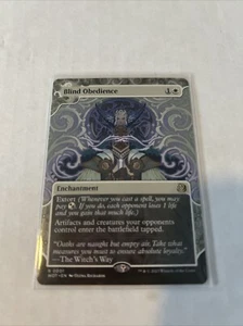 Blind Obedience (Extended Art) - Wilds of Eldraine: Enchanting Tales Non Holo - Imagen 1 de 2