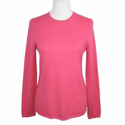 Suéter feminino CASHMERE by CHARTER CLUB 2 camadas malha macia gola redonda tamanho médio - Imagem 1 de 4