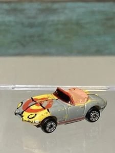 Vintage Galoob Micro Machines Jaguar E-Type w/ Target European Pack Eurocar RARE - Picture 1 of 8