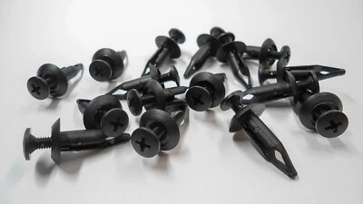 16 НОВЫХ ЗАЖИМОВ PUSH-TYPE ДЛЯ FORD LLINCOLN & MERMERCURY! ПОДХОДИТ ДЛЯ 1980 И ВЫШЕ EXPLORER ETC - Изображение 1 из 4