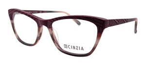 CINZIA - CIN-5094 C1 53/17/135 - WEINROT / HORN - NEU Original BRILLE Gestell - Bild 1 von 2