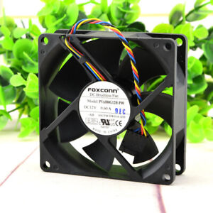NEW FOXCONN DC Brushless 8025 PVA080G12H-P00 Fan 12V 0.6 4wire 5pin Cooling Fan