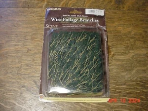 Bachman Wire Foliage Branches Dark Green #32643 NIB - Picture 1 of 3