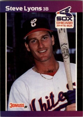 1989 Donruss Steve Lyons #253 - Image 1 of 2