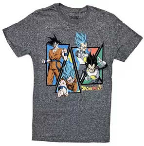Camiseta Dragon Ball Z Para Hombre Mercancía Oficial Goku Vegeta Anime Japonés - Imagen 1 de 1