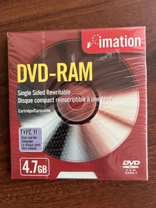 Imation IMN41529 DVD-RAM, 4.7 GB, Single Sided Rewritable  - Picture 1 of 2