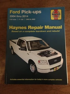 Haynes Ford Pick-Ups 2004 thru 2014 Repair Manual - Picture 1 of 5