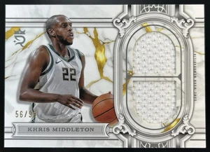2023-24 Topps Royalty Collection Khris Middleton Regalia Relics /99 MEM Bucks - Picture 1 of 2