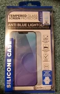 TEMPERED GLASS SCREEN PROTECTOR & CASE FOR iPHONE 12/12 PRO 11/XR BY ACONIC - Photo 1 sur 2