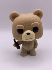 Funko Pop Ted Figure #187 Sciolto Fuori Produzione Con Birra Ted2 Bear - Foto 1 di 7