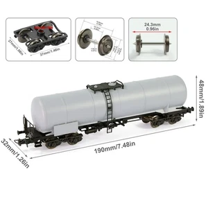 1 Unit Evemodel Train Tank Wagon Model Trains HO Scale 1:87 Oil Tank Car C8768 - Picture 1 of 32