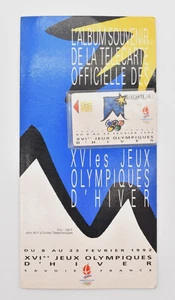 Phone Card 50 Official Xvie Games Olympics Savoy Albertville 1992 Phonecard - Picture 1 of 5