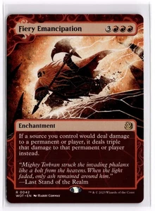 Fiery Emancipation | [WOT] LP x1 MTG Magic: the Gathering - Picture 1 of 2