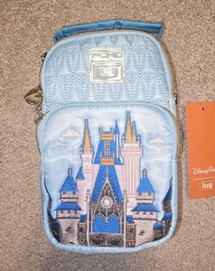 NEW Disney Parks Bag Crossbody Lug 2025 WDW Magic Kingdom Cinderella Castle NWT - Picture 1 of 2