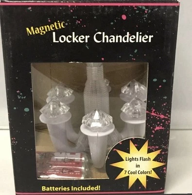 Lámpara de araña magnética All About Your Locker con 7 colores diferentes luz de fiesta Foto 1 de 4