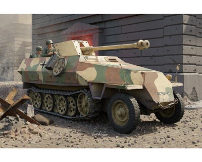 TRUMPETER 1:16 KIT  MEZZO MILITARE SD.KFZ 251/22D LUNGHEZZA 39,7 cm  00943 - Immagine 1 di 4