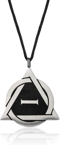 Therian Necklace Stainless Steel Therian Pride Symbol Necklace Therian Necklace - Picture 1 of 7