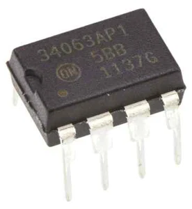 2x MC34063AP1G, ON Semi Buck Boost Switching Regulator, 1.5A 40V, 8-Pin DIL8 - Picture 1 of 1