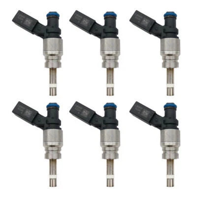6 x Inyector de combustible 079906036C para Audi A4 A5 A6 Q5 2008-2011 3,2 L V6 06E906036E Foto 1 de 4