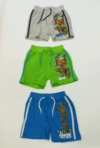 PANTALONCINO CORTO TURTLES BIMBO 3-4-6-8 ANNI - Foto 1 di 24