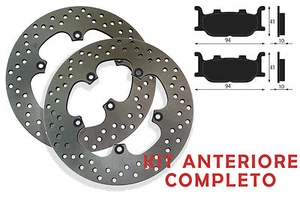 PAAR BREMSBELÄGE UND 2 BREMSSCHEIBEN VORNE Yamaha T-Max Tmax 500 2004 2005 - Bild 1 von 1