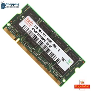 Hynix 2GB PC2-6400S 2RX8 DDR2-800MHz 200PIN SODIMM Laptop Memory RAM - Picture 1 of 8