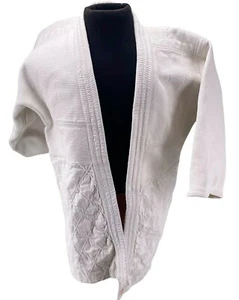 Marchio Tiger Giapponese Gi Taglia 5 Arte Marziale Karate Kendo Judo Bianco Taekwondo Gi - Foto 1 di 9