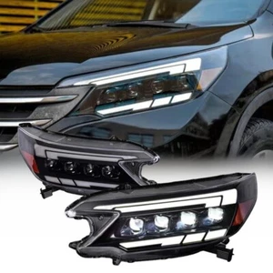 Par de faros LED de actualización para proyector láser DRL para Honda CR-V 2012-2014 - Imagen 1 de 11