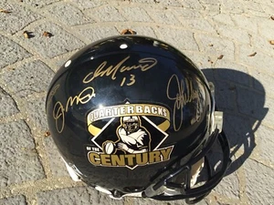 Quarterbacks Of The Century Signed Proline Helmet Autographed Marino Elway AUTO - Picture 1 of 8