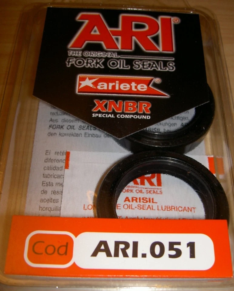 Moto Guzzi LeMans, Sport, V65, 35 X 47 X 9.5-10.5mm ITALIA Kit de sellado de horquilla ARI-051 Foto 1 de 1