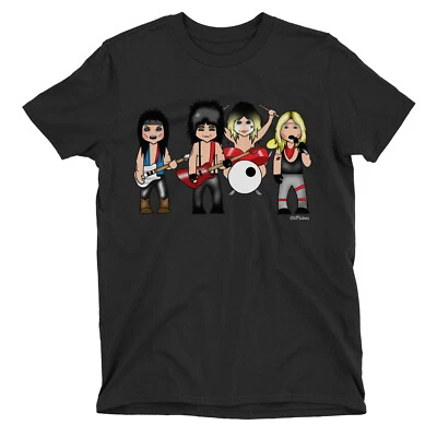 Kids Quality Cotton T-Shirt VIPwees The Crue Heavy Music Motley Inspired - Image 1 of 3