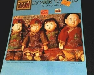 Muñecas de China Daisy Kingdom Iron On Transfers #6716 Z-2 - Imagen 1 de 3