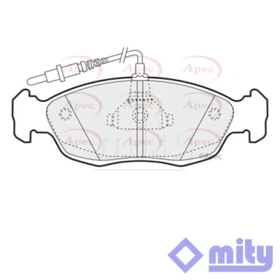 Fits Peugeot 306 1993-2002 Brake Pads Set Front Mity 425188 - Image 1 of 2