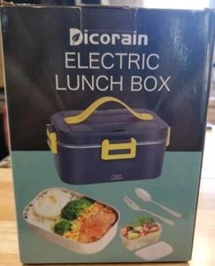 Lunch Box Electric Heating Portable 80W for Car Office Food Warmer Container US - Picture 1 of 4