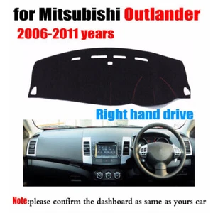 Interior Dashboard Sun Shade Protective Pad Cover For RHD Mitsubishi Outlander - Picture 1 of 8