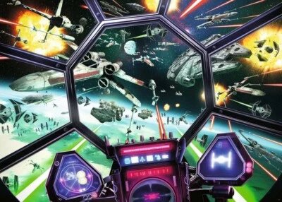 Ravensburger Star Wars:TIE Fighter Cockpit 1000 Piece Jigsaw Puzzle - Image 1 of 2