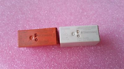 SCHRACK TYCO  Qty2  LOW Power PCB Relay RT314 024 (WG) 16A  1-Form- C   coil 24V - Image 1 of 4