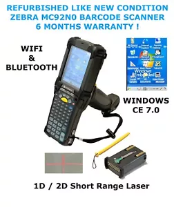 🔥ZEBRA MC92N0-G30SYGYA6WR 1D e 2D Short Range Windows CE 7.0 ALTA MEMORIA simbolo - Foto 1 di 10